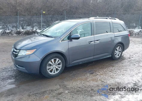 2015 Honda Odyssey Ex-L z USA, uszkodzony, nr VIN 5FNRL5H64FB042525